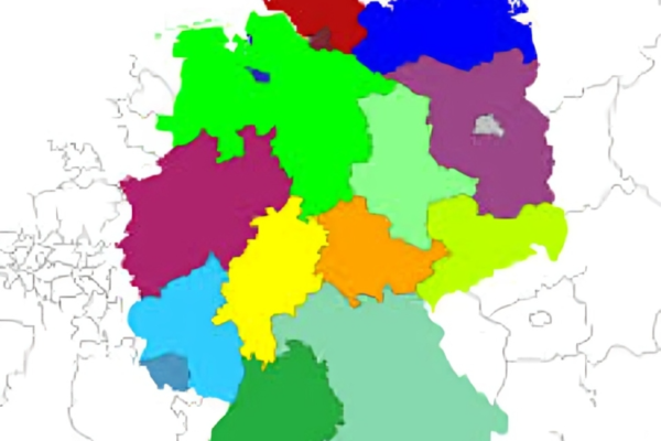 Bundesländer Karte